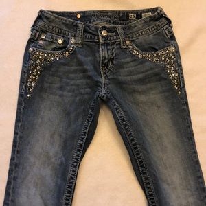 Miss Me Cuffed Capri